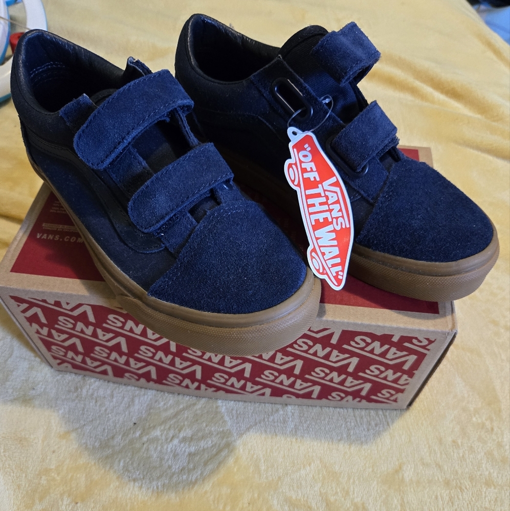 Vans Kids' Navy Blue Sneakers